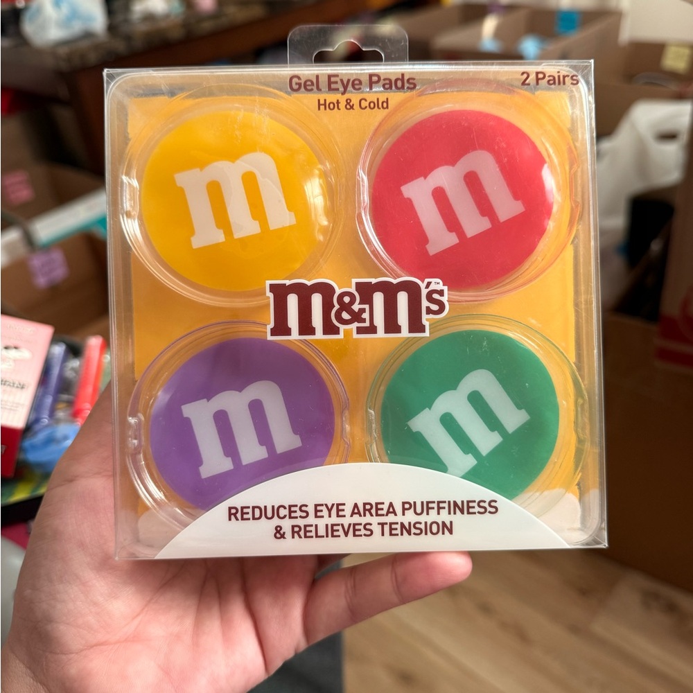 M&M'S Colorful Gel Eye Pads Set